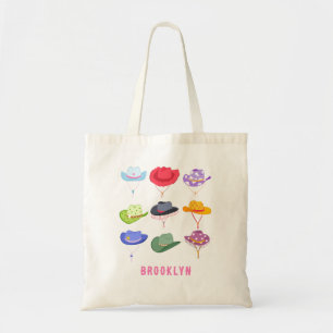Bolsa Tote Personalizada de Chapéu de Cowgirl Ocid