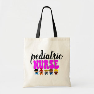 Bolsa tote personalizada, enfermeira pediátrica, p
