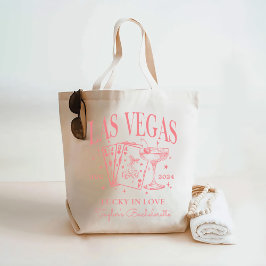 Bolsa Tote Personalizada Festa de solteira Las Vegas