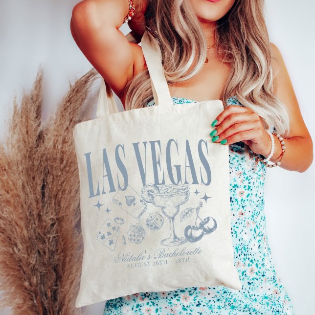 Bolsa Tote Personalizada Festa de solteira Las Vegas (Criador carregado)