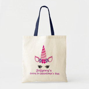 Bolsa Tote Personalizada indo para Bolsas de vovó para menin