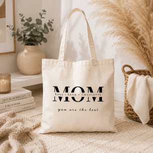 Bolsa Tote Personalizada Minimalista com Nome da M