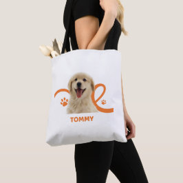 Bolsa Tote Personalizada para Cachorro | Nome do C