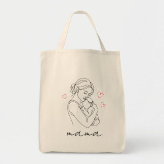 Bolsa Tote Personalizada para Mãe, Presente para M