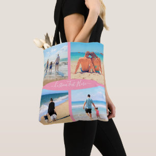 Bolsa Tote Personalizado Amor Personalizado da Família Texto