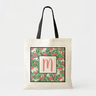 Bolsa Tote Personalizado Fofa Tropical Rosa Flamingo Customiz