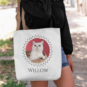 Bolsa Tote Personalizado Gag Fotográfico Cat - Presente Perso
