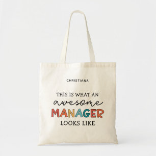 Bolsa Tote Personalizado Gestor Retro Fantástico Funny