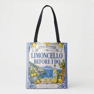 Bolsa Tote personalizado limão italiano despedida de solteir