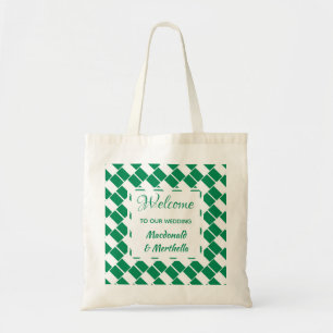 Bolsa Tote Personalizado NIGÉRIA de Boas-Vindas de Casamento