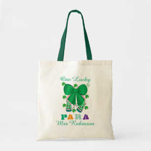 Bolsa Tote Personalizado para educador coquette dia de São Pa