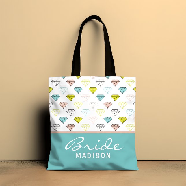 Bolsa Tote Personalizado pelo Clássico Noiva de Casamento Mod (Criador carregado)