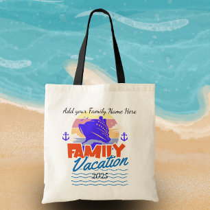 Bolsa Tote PERSONALIZAR Blue/Orange Sunset CRUISE Família