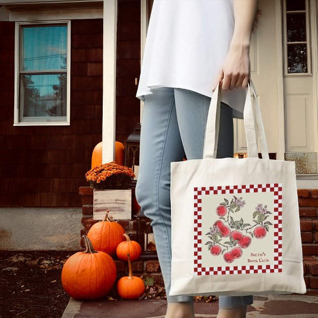 Bolsa Tote Personalizar Coleta de Apple de Fall Party Persona (Criador carregado)