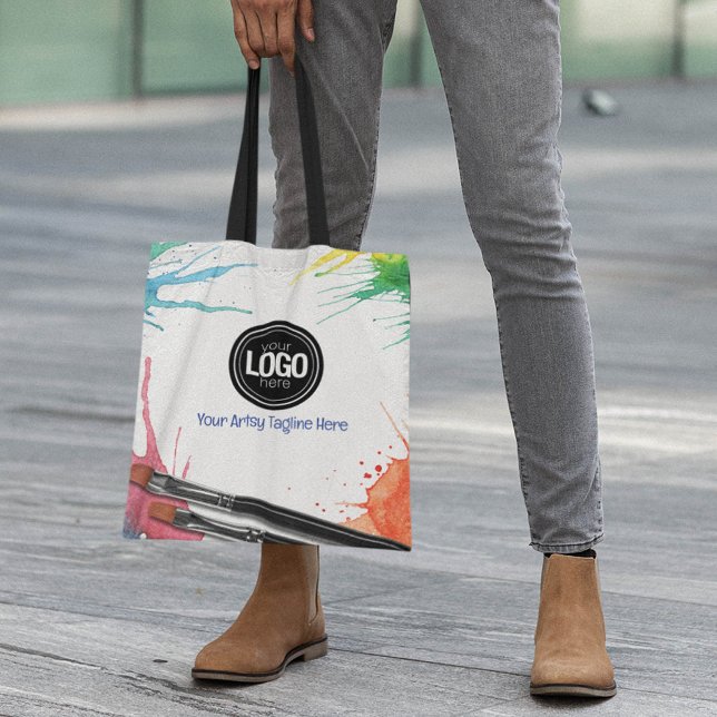 Bolsa Tote Personalizar empresa | Abastecimento de arte (Criador carregado)