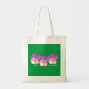 Bolsa Tote Personalizar floração do mês de nascimento Febre v