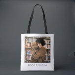 Bolsa Tote Personalizar Foto 2 Face<br><div class="desc">Uma doce foto de uma jovem abraçando seu querido cachorro. Substitua esta foto marcadora por sua própria foto em qualquer tópico. Perfeito para animais de estimação,  fotos de família,  recém-casados,  BFF e muito mais!</div>