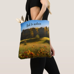 Bolsa Tote Personalizar imagem/Texto Natureza Marca de Marca