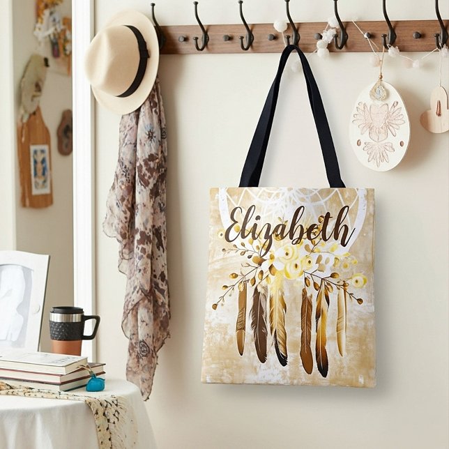 Bolsa Tote Personalizar o caçador de sonhos (Criador carregado)