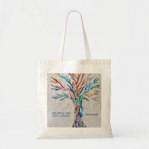 Bolsa Tote Personalizar Promocional do Yoga Studio em Árvore