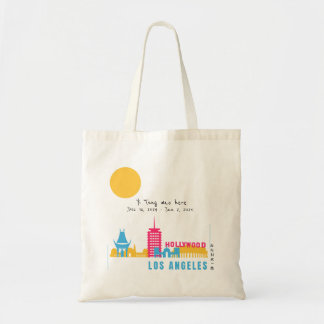 Bolsa Tote Personalizar que estive aqui em Los Angeles, Calif