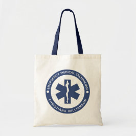 Bolsa Tote Personalizar símbolo EMT - Técnico médico de emerg