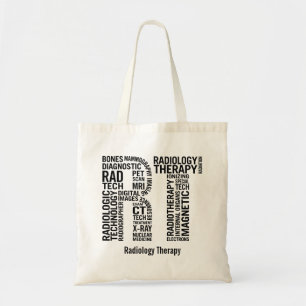 Bolsa Tote Personalizar Tecnologia de Radiologia RT Rad Tech