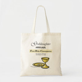 Bolsa Tote Personalizável, Godchild First Communance Chalice
