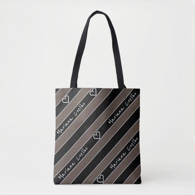 Bolsa Tote Personalize com seu Nome este ♥ Estilo Givenchy (Frente)