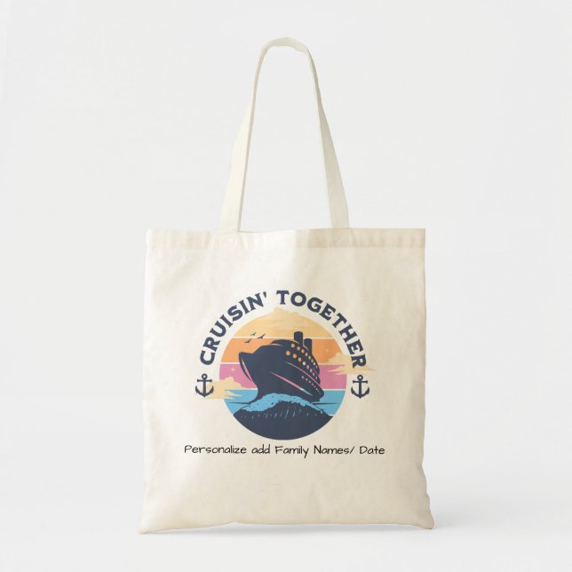 Bolsa Tote Personalize Cruzeirinho Fofo Juntos  (Frente)