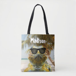Bolsa Tote Personalize o Summer Beach Fund