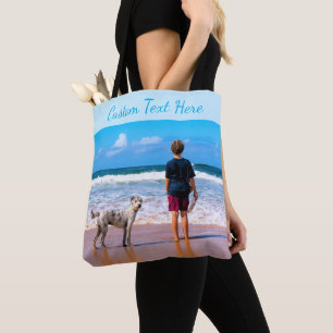 Bolsa Tote Personalize sua barra de ferramentas de fotos com 