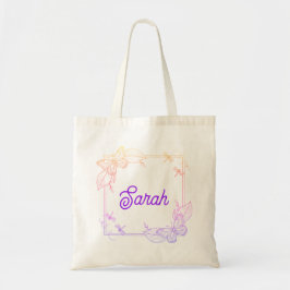Bolsa Tote Personalized butterfly tote