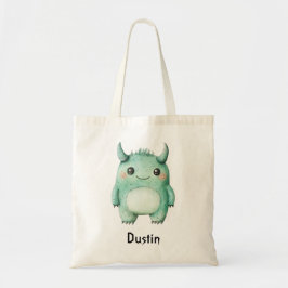 Bolsa Tote Personalized Cute Little Monster Trick-or-Treat Ba