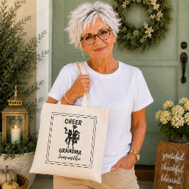 Bolsa Tote Personalized Grandma Cheerleader