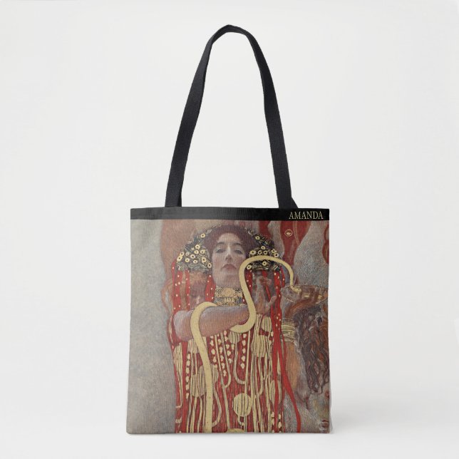 Bolsa Tote Personalized Gustav Klimt Hygieia  (Frente)