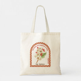Bolsa Tote Personalized May Birth Month Flower Tote Bag