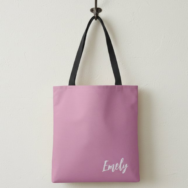 Bolsa Tote Personalized Tote,  Bridesmaid Gift, Custom Name  (Criador carregado)