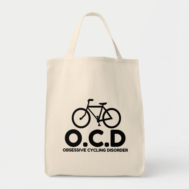 Bolsa Tote Perturbação Obsessiva do Ciclo (Frente)