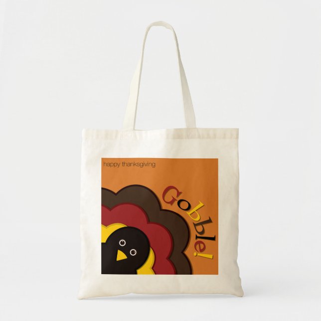 Bolsa Tote Peru de ação de graças (Frente)