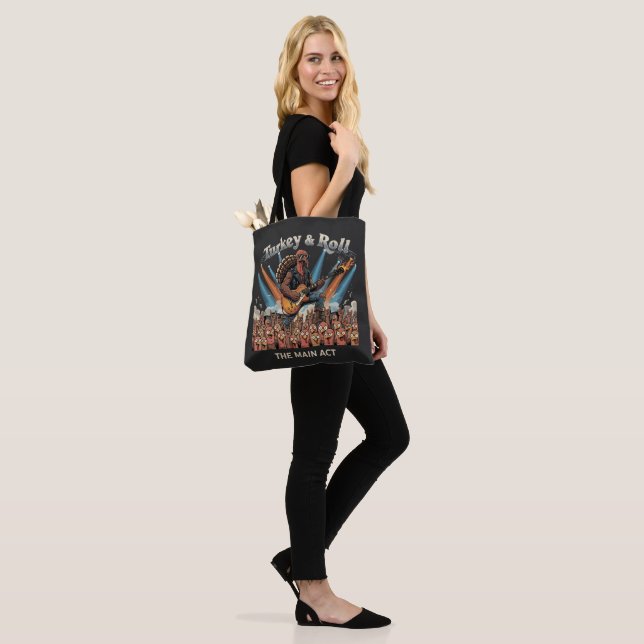 Bolsa Tote Peruí Alegre & Roll Rock Star Guitarrista - O Prin (No(a) Modelo)