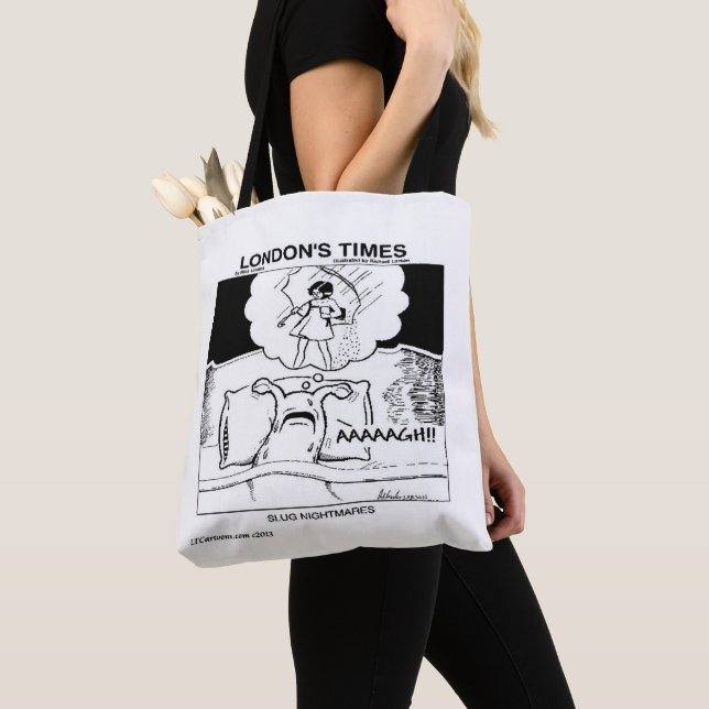 Bolsa Tote Pesadelos de Lesma Clássico LTCartoons Comic (Close Up)