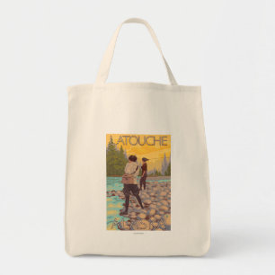 Bolsa Tote Pesca com mosca das mulheres - Latouche, Alaska
