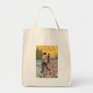 Bolsa Tote Pesca com mosca das mulheres - Sitka, Alaska