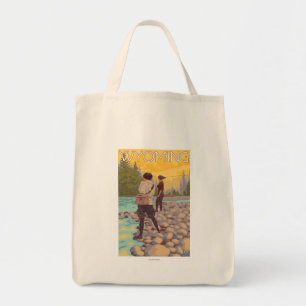 Bolsa Tote Pesca com mosca das mulheres - Wyoming