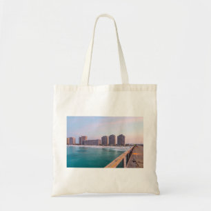 Bolsa Tote Pesca no início da manhã em Navarre Beach Flórida