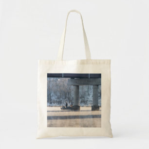 Bolsa Tote Pesca no Inverno Quente do Lago Table Rock