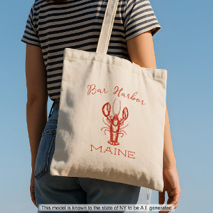 Bolsa Tote Pescador de lagosta de Maine