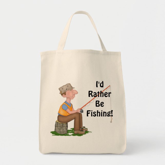 Bolsa Tote Pescador de pesca abandonado (Frente)