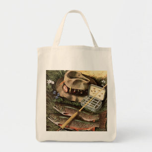 Bolsa Tote Pescando ainda a vida